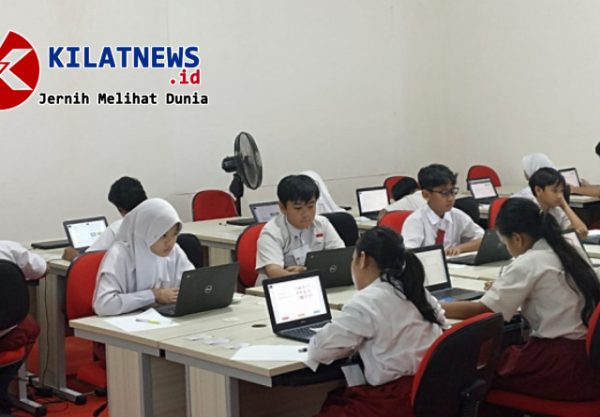 siswa SD mengerjakan soal TKA numerasi matematika