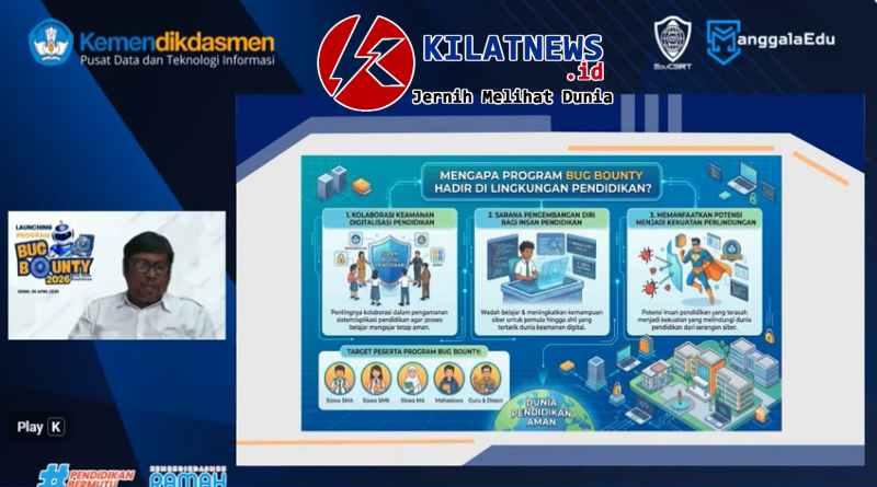 Peluncuran Program Bug Bounty 2026 untuk memperkuat ketahanan siber pendidikan di Indonesia